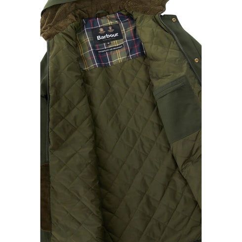 Parka Uomo Winter Asbhy, con colletto in velluto e cappuccio